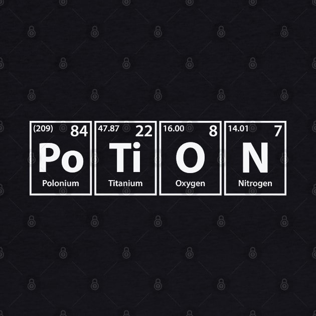 Potion (Po-Ti-O-N) Periodic Elements Spelling by cerebrands